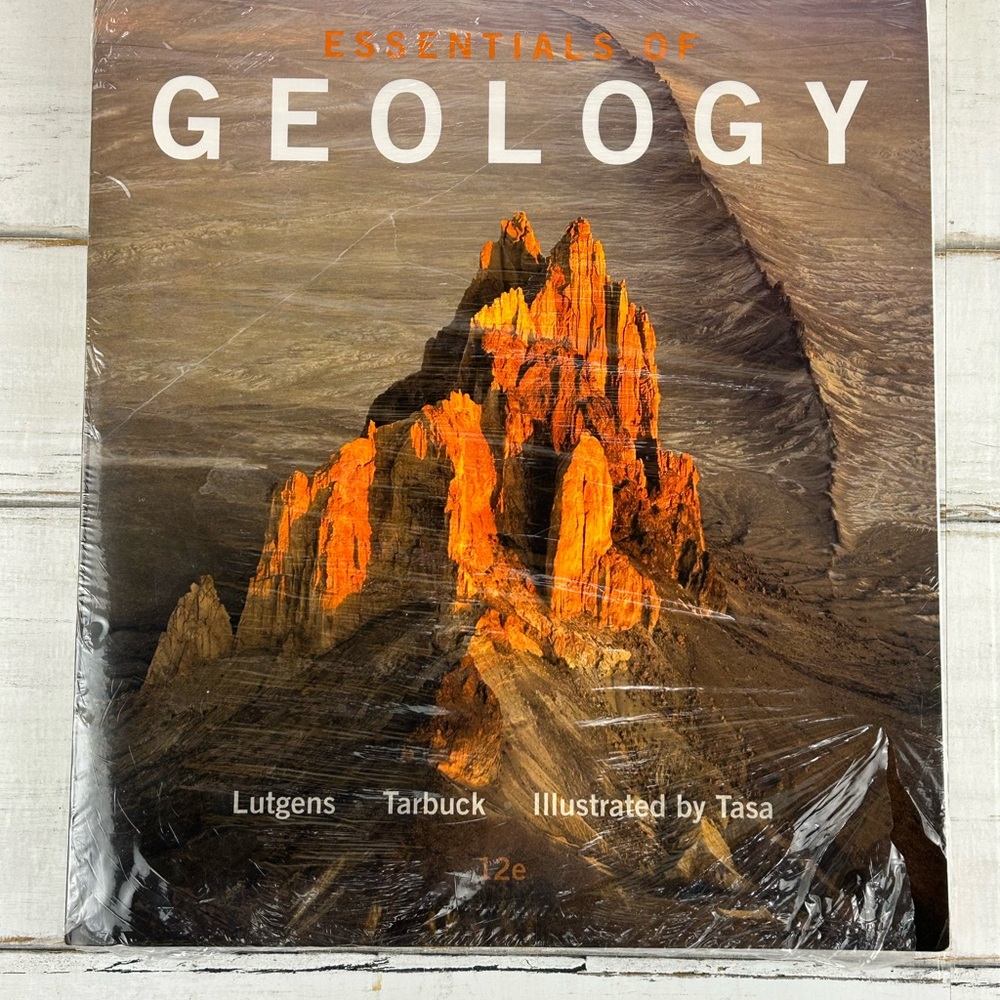 Essentials of Geology Textbook - Lutgens Tarbuck 12th edition